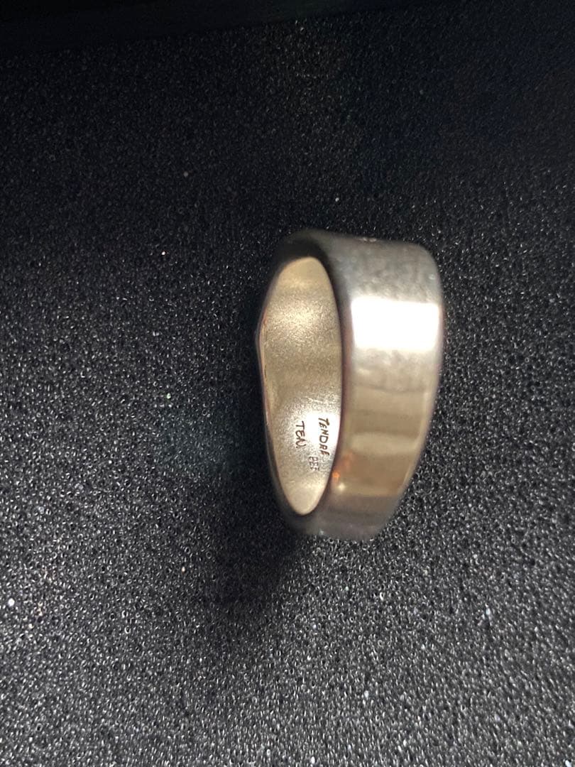 【美品】TENDRE 河原太朗 リング 18号