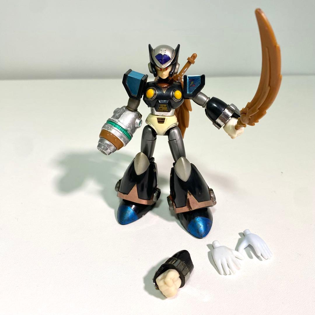 【希少】ジャンク品　当時品　ロックマンX メガアーマー　フィギュア　ブラックゼロ