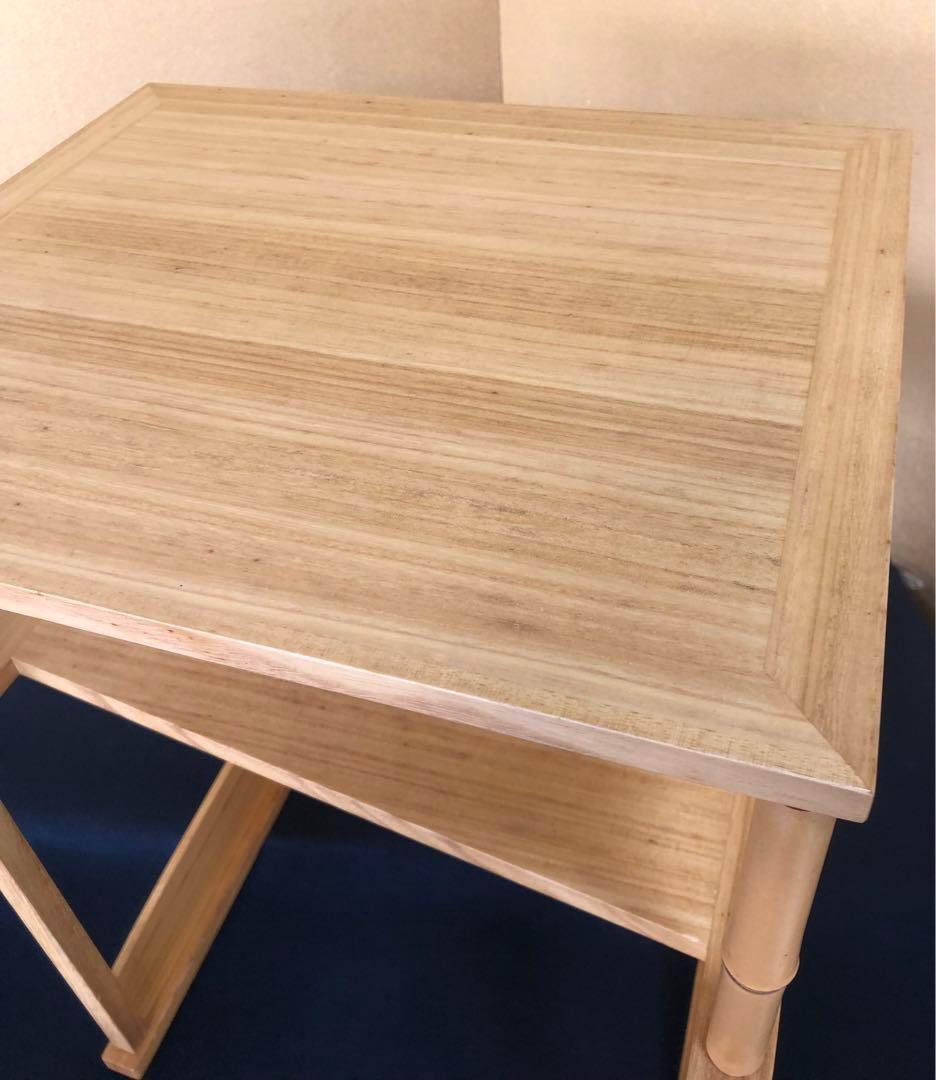 《レ》茶道具 猿臂棚 えんび棚 組立式 田原一斎作 元箱　251121え5