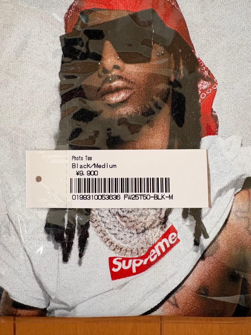 【Mサイズ】　Supreme Playboi Carti Tee Black