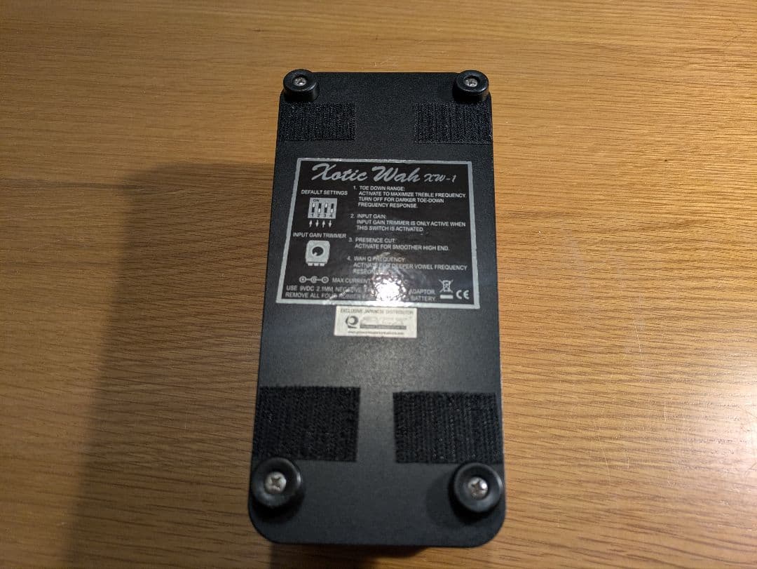 【希少】Xotic Wah limited red