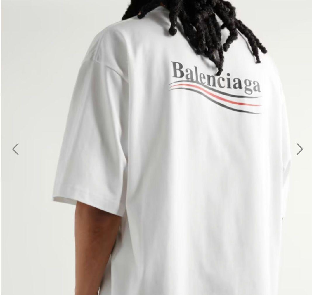 Balenciaga ホワイト Tシャツ Mサイズ 新品タグ付き