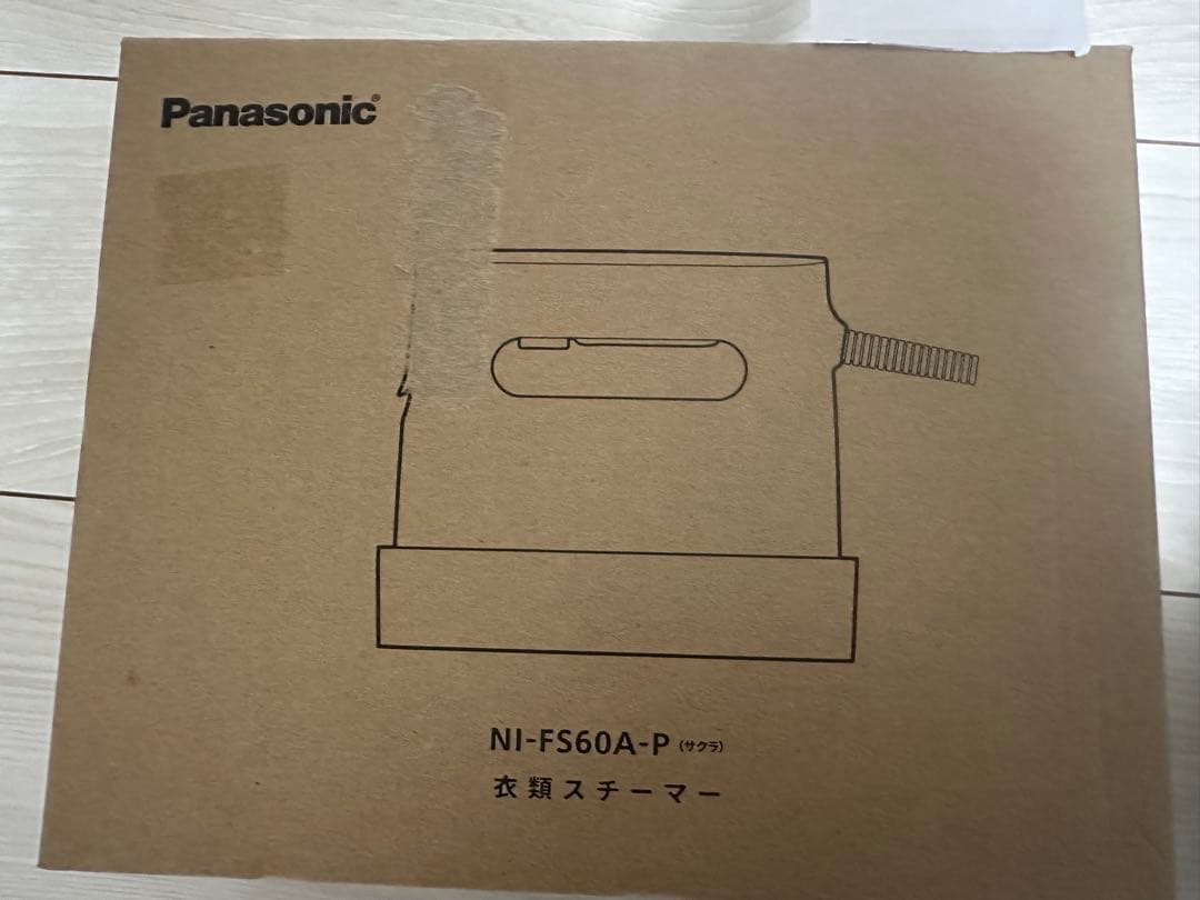 Panasonic NI-FS60A-P 衣類スチーマー