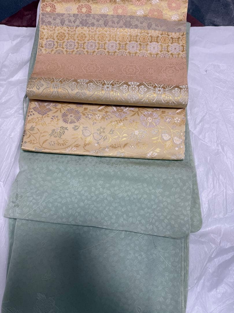 箔屋清兵衛全通袋帯新品未使用証紙有り