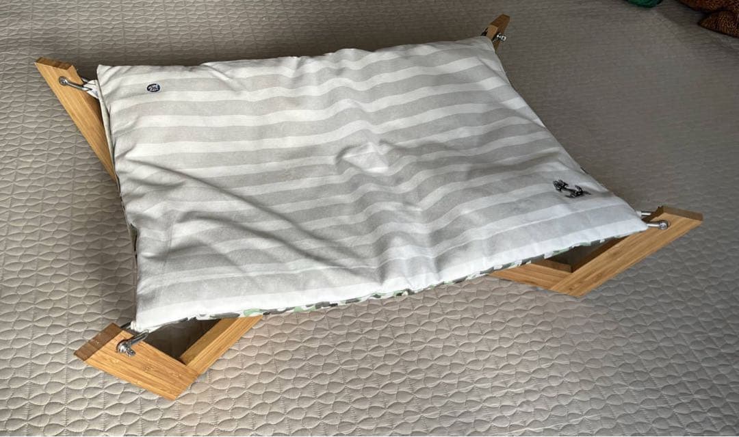 ペット　ベッド　バンブー製 89×60cm