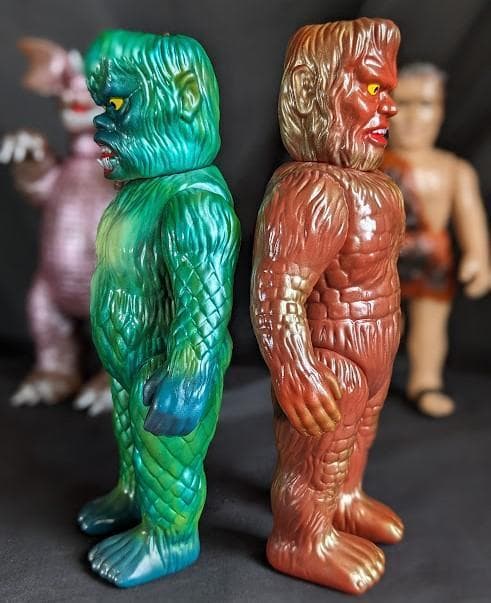 フランケンシュタイン＆バラゴン＆サンダ＆ガイラ（Ｍ１号） ソフビ４体セット