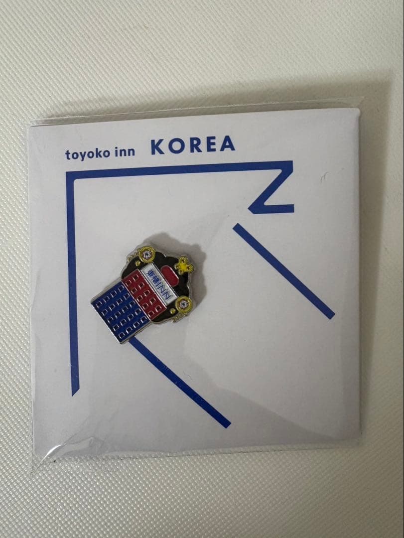 東横イン　toyoko inn KOREA ピンバッジ