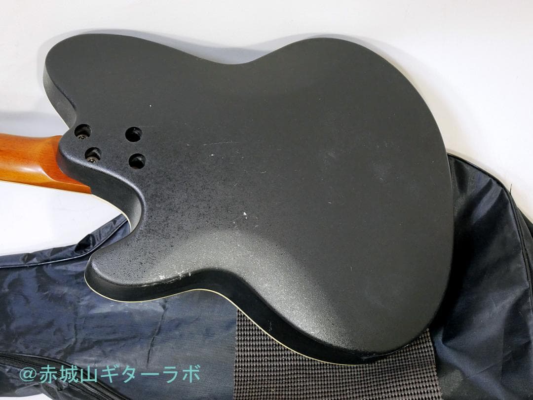 オベーション型のアコースティックギター グラデーショングリーン