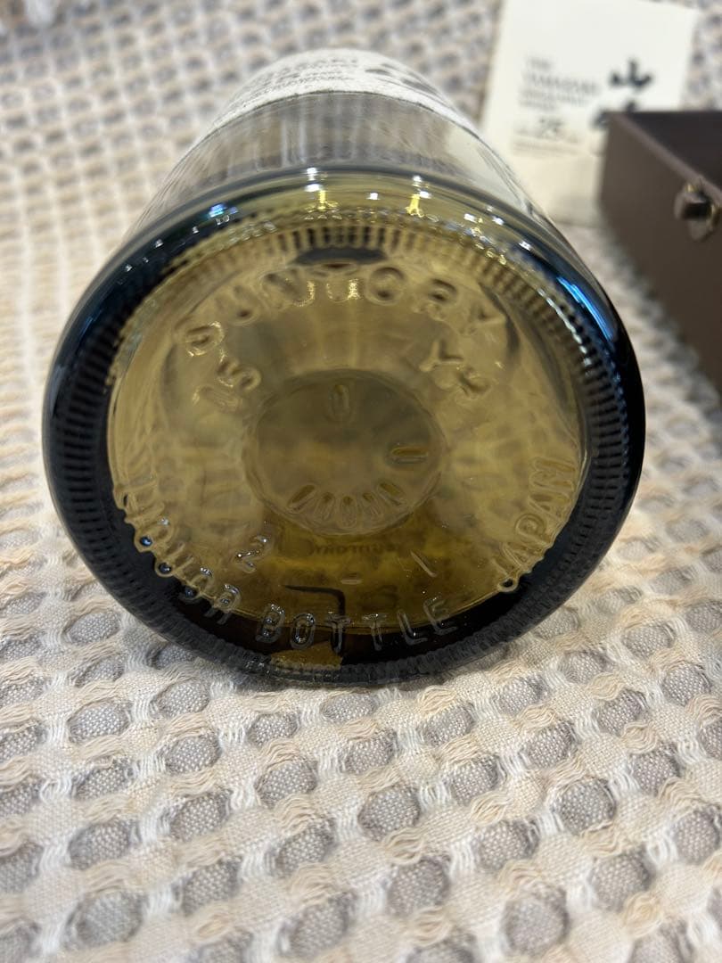 【空き瓶】山崎25年　箱付き