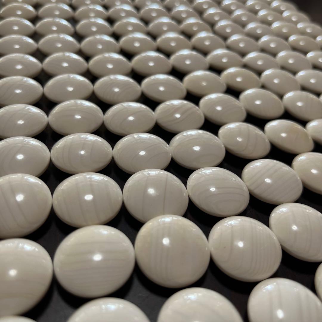 蛤碁石 碁石 36号 碁盤 碁笥　30号　2セット