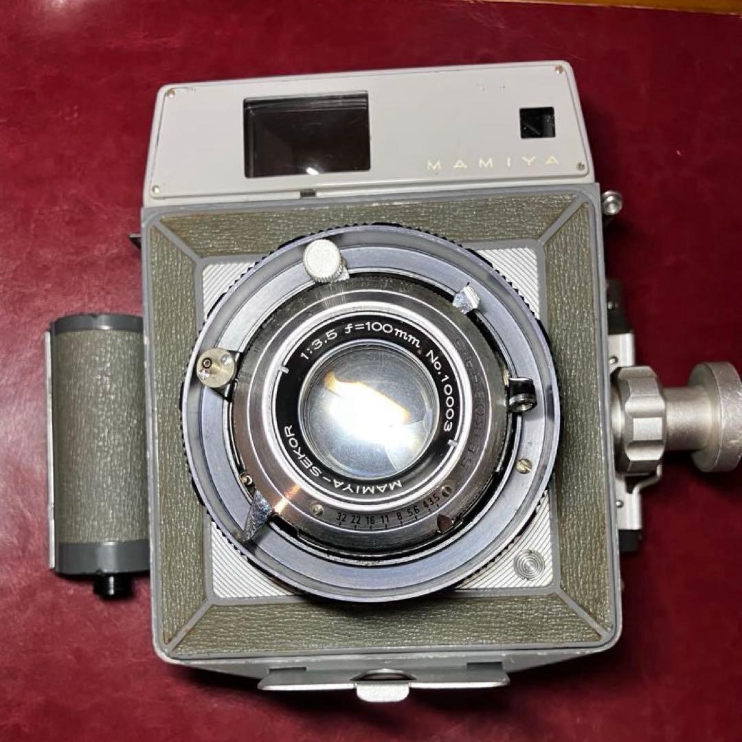 フィルムカメラ Mamiya Press Sekor 100mm f/3.5