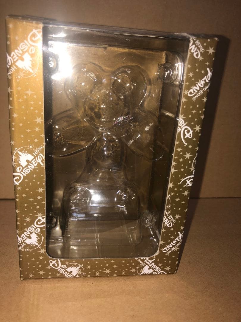 ミッキーマウス2体セット★MADEIN USA HONGKONG ゴールド　金色