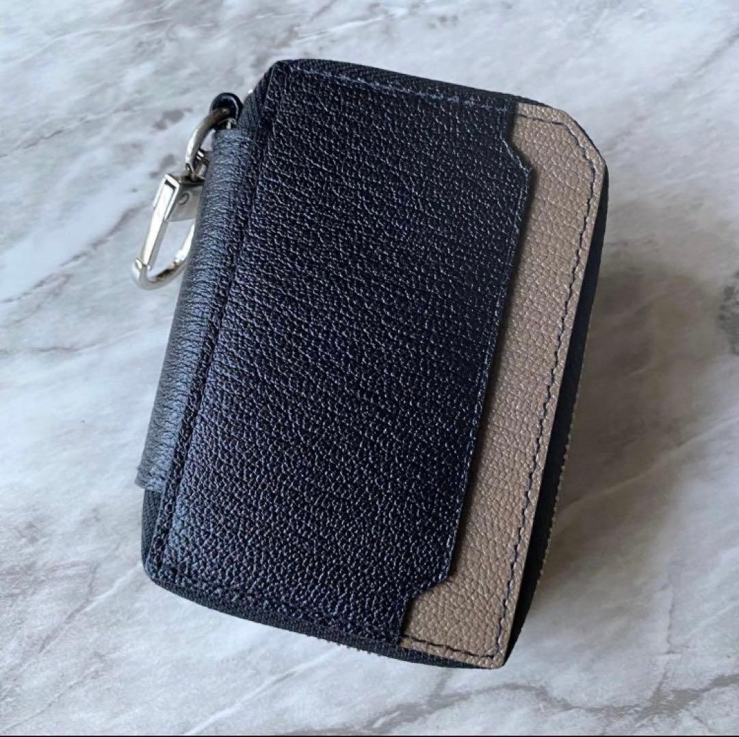 ラルコバレーノ L’arcobaleno スマートWキーケース ブラック