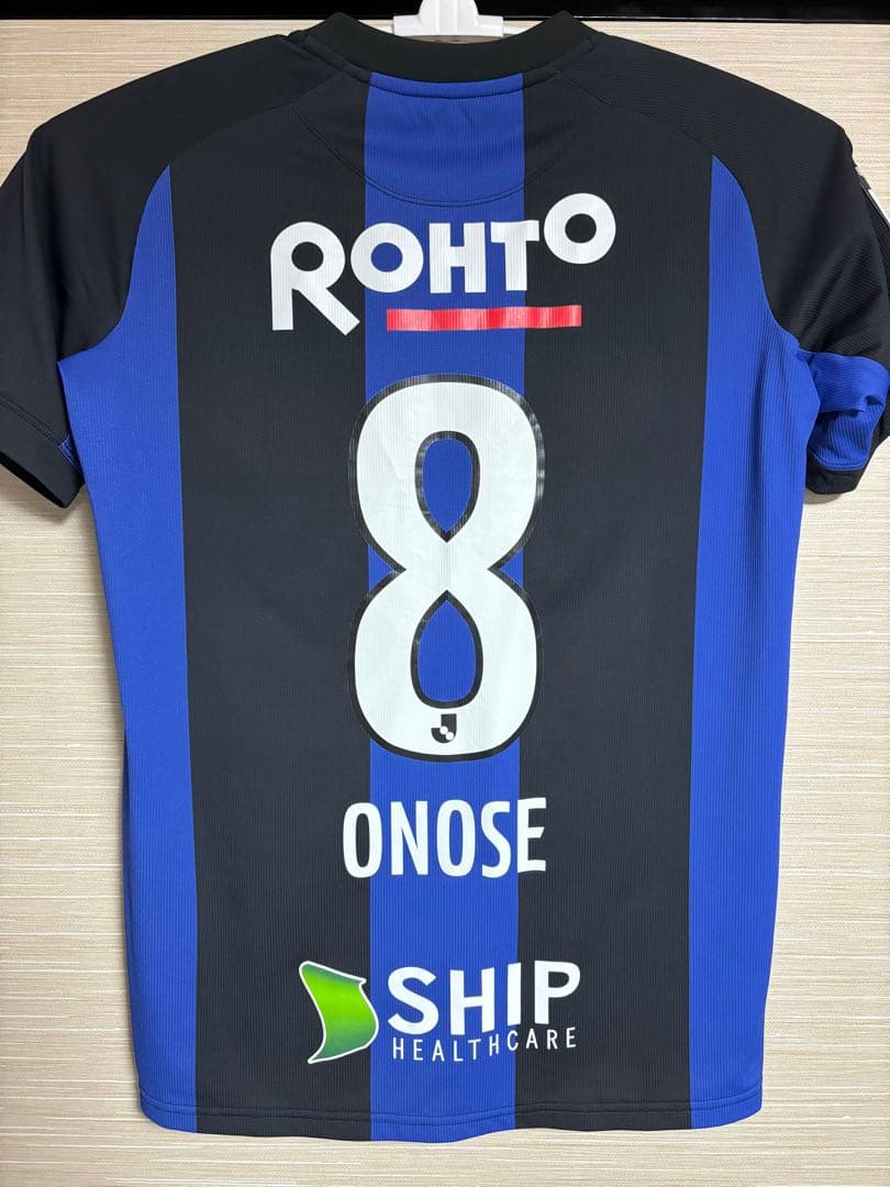 2022ガンバ大阪オーセンティックユニフォーム PSG戦着用 小野瀬康介