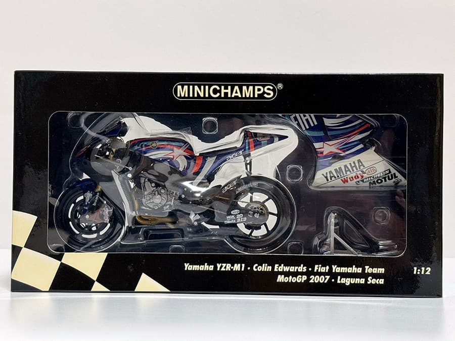 ミニチャンプス 1/12 ヤマハ YZR-M1 2007 LAGUNA SECA