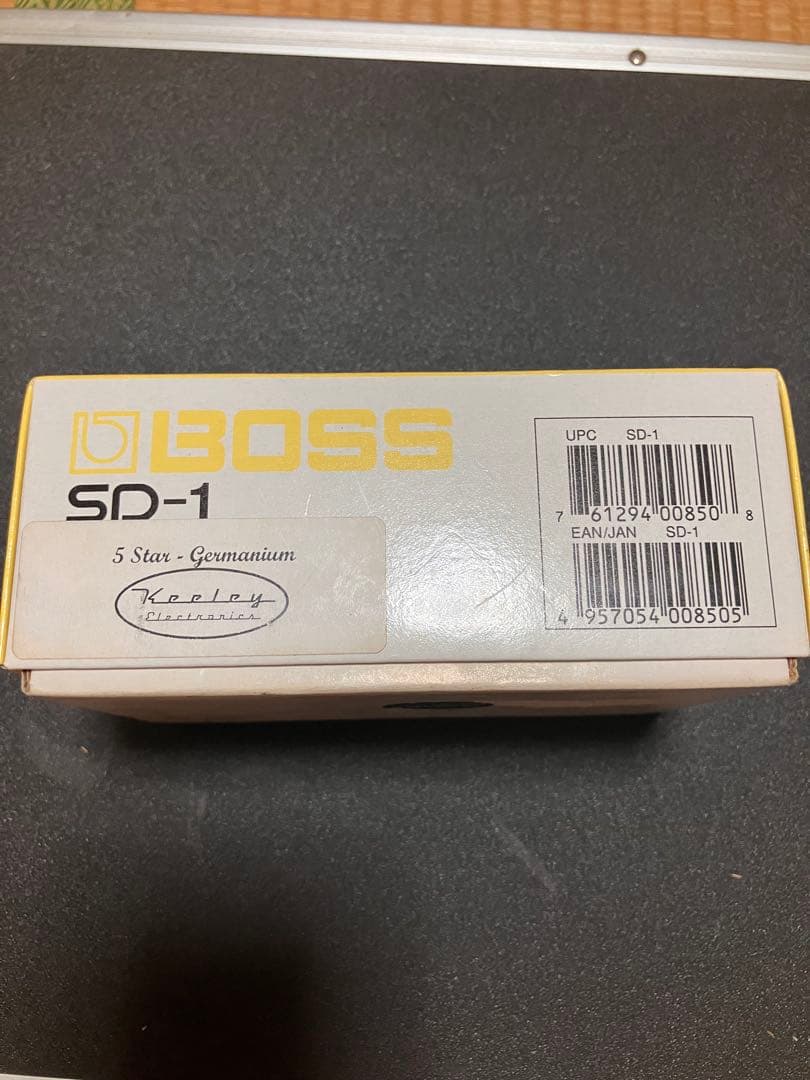 【Keeley Mod 正規】BOSS SD-1 箱+取説付　オーバードライブ