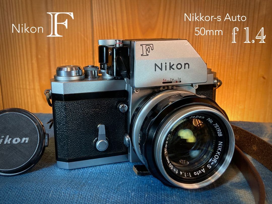 ★完動品＊美品★nikon f フォトミックftn／50mm f1.4／作例多数