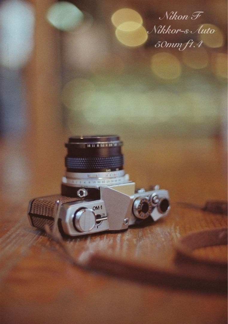 ★完動品＊美品★nikon f フォトミックftn／50mm f1.4／作例多数