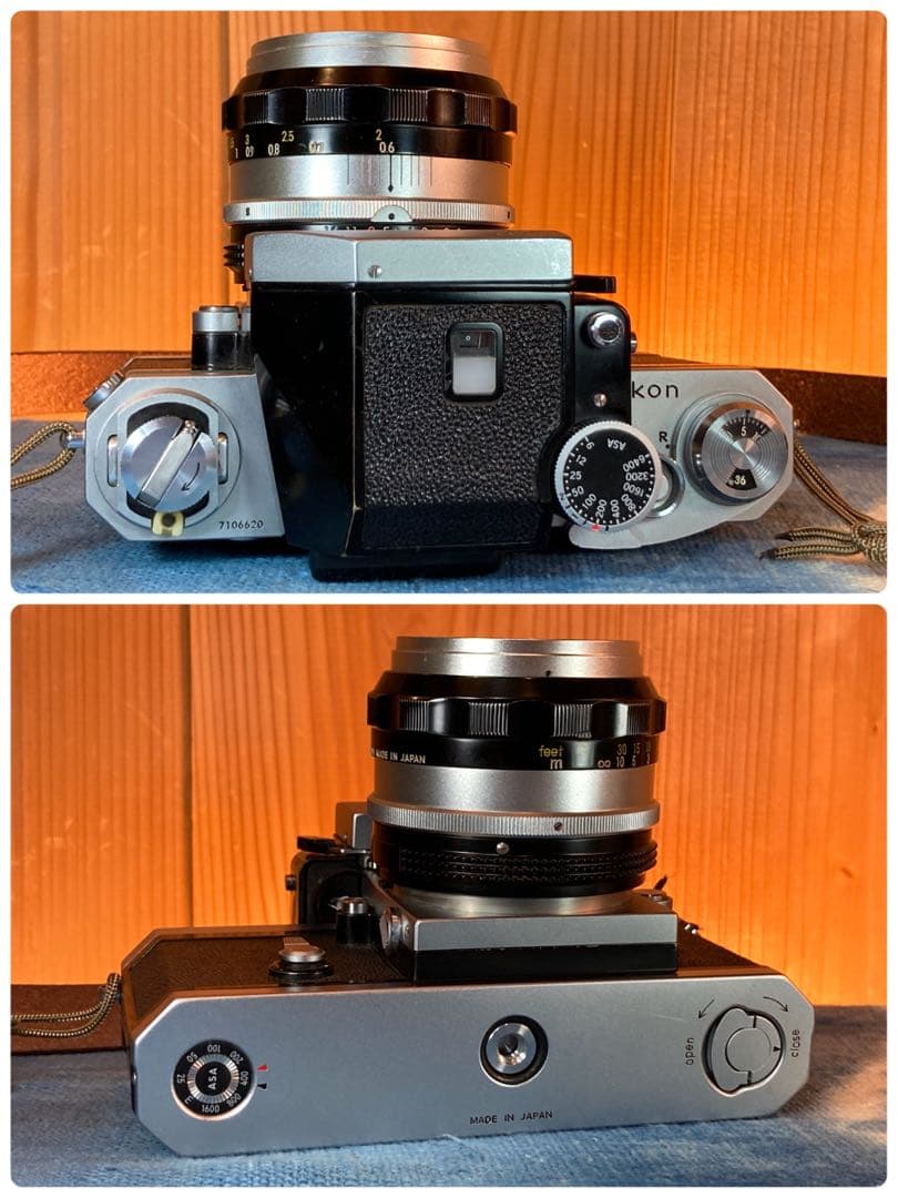 ★完動品＊美品★nikon f フォトミックftn／50mm f1.4／作例多数