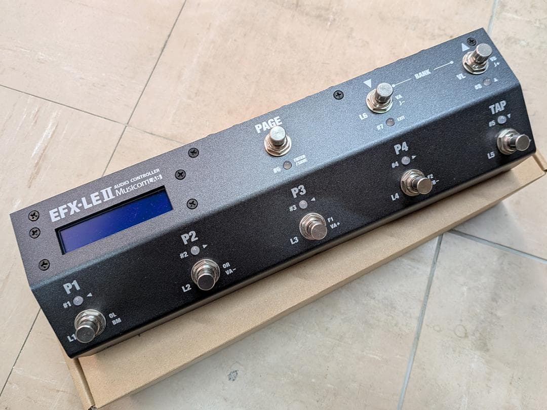 MusicomLAB EFX-LEII MIDIループスイッチャー