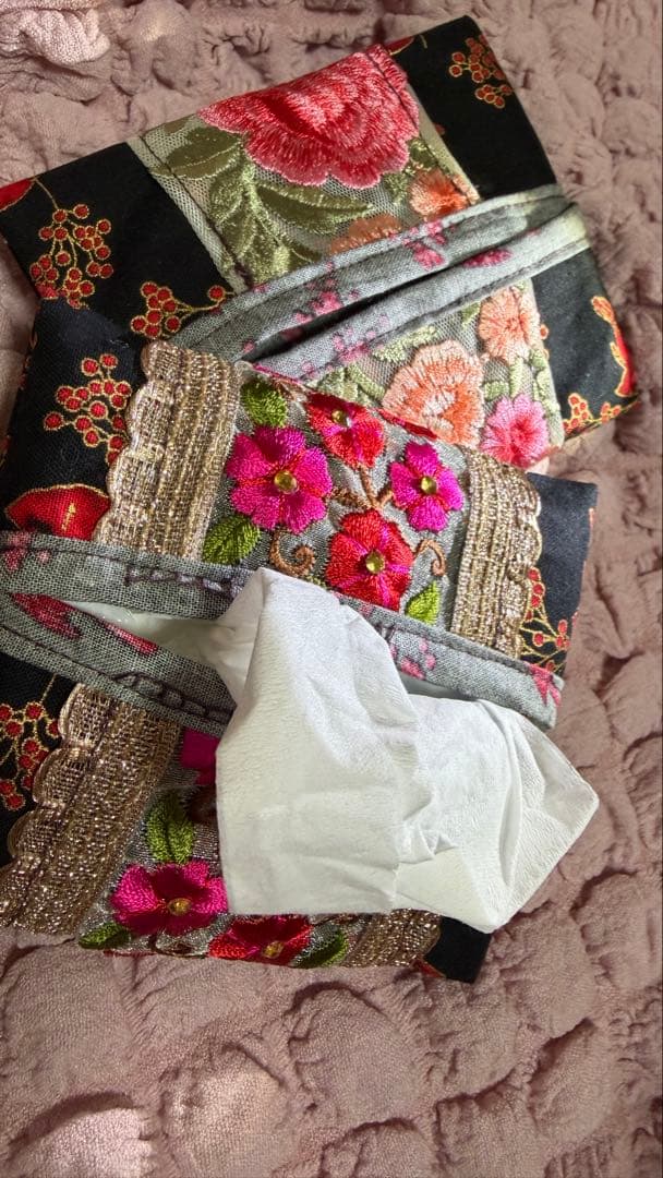 皇オリジナル✨開運✨市販のポケットティッシュ入れ