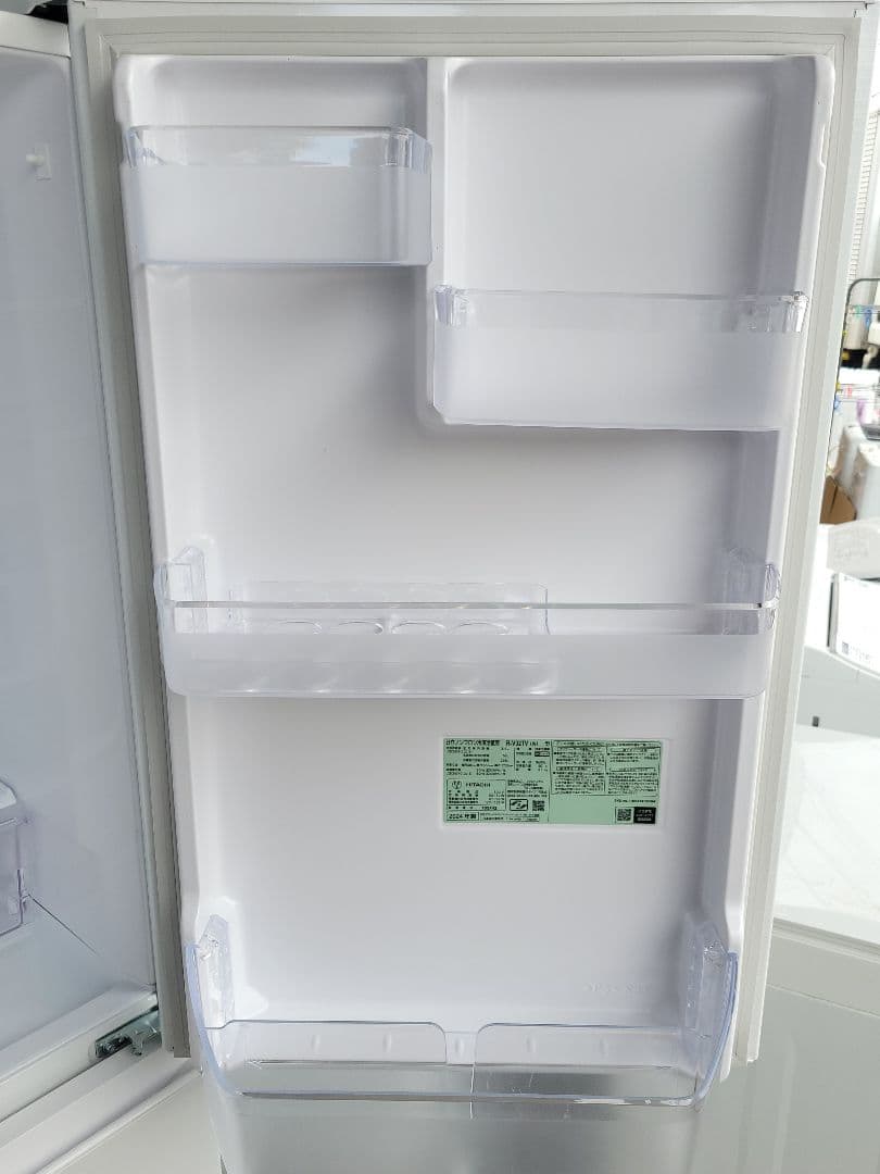 ぱんだ 日立3ドア冷凍冷蔵庫 R-V32TV(W) 315L 2024年製