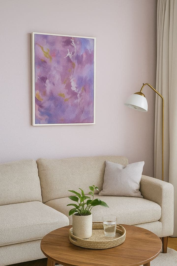 抽象画　アクリル画　原画　インテリア