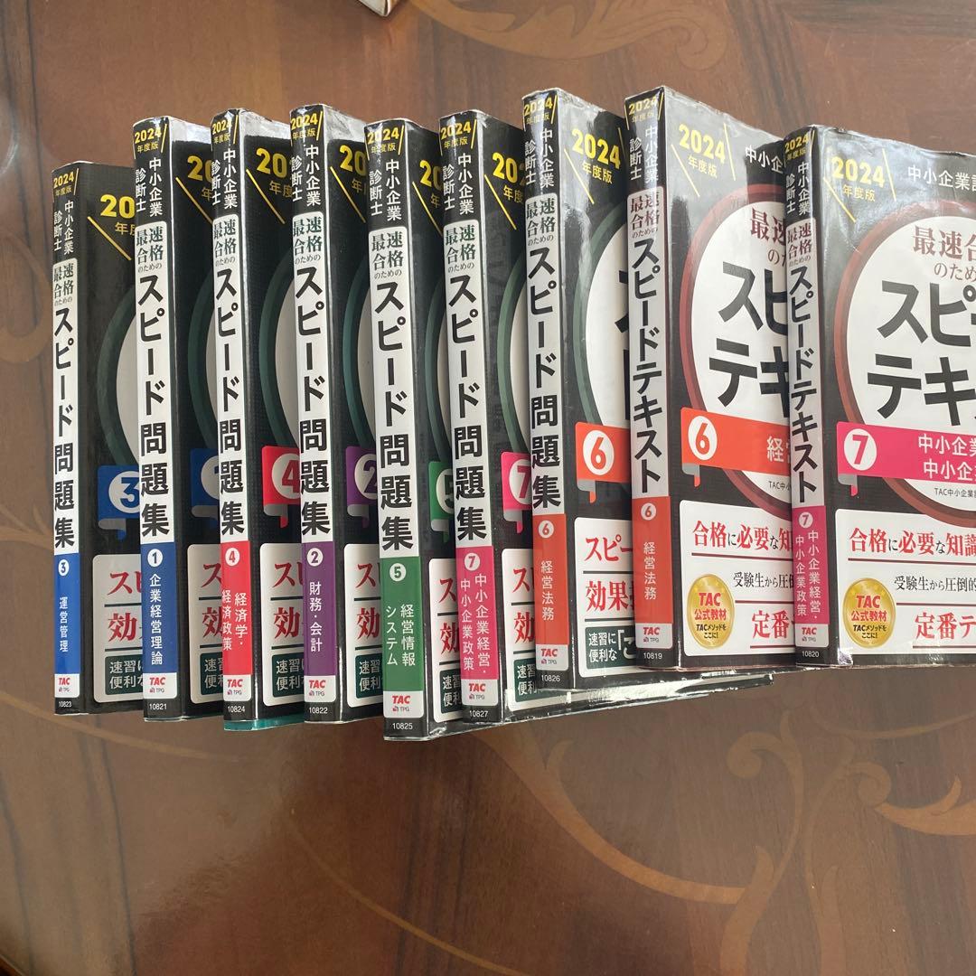 中小企業診断士 2024年度版 最速合格のためのスピード問題集 1企業経営理論