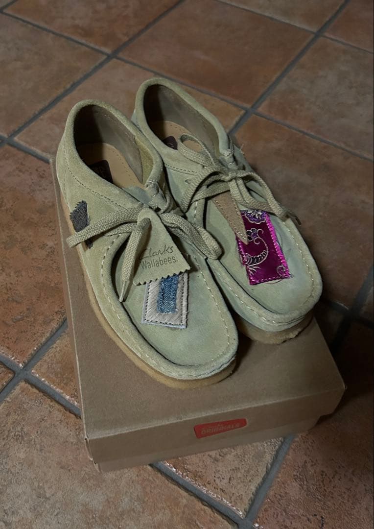 クラークス　ワラビーオリジナル　UK6G 【一点物】お値下げ不可