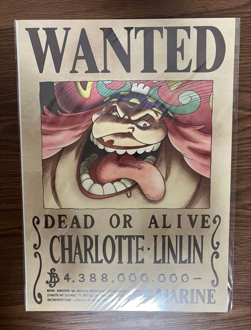 ワンピース　海軍発行公式手配書　14種セット