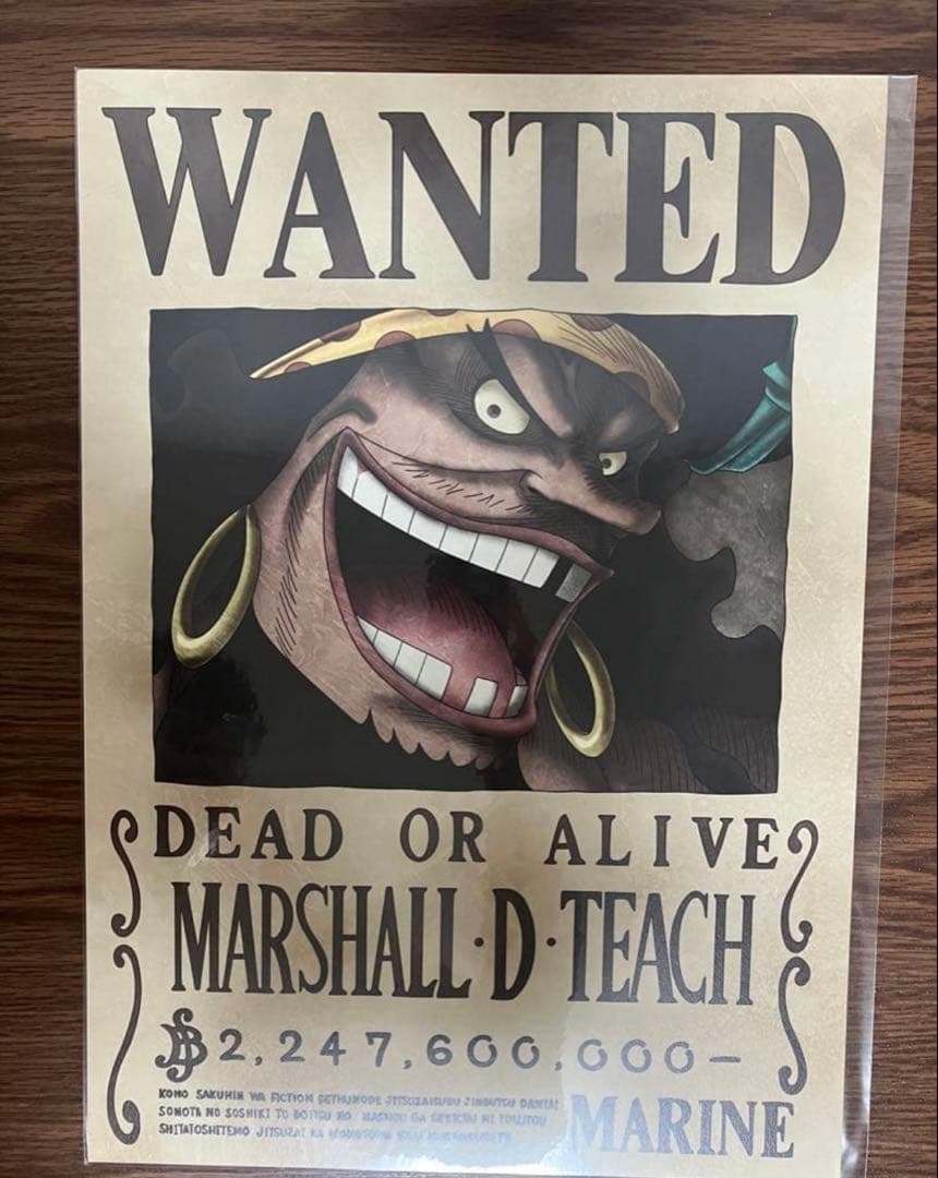 ワンピース　海軍発行公式手配書　14種セット