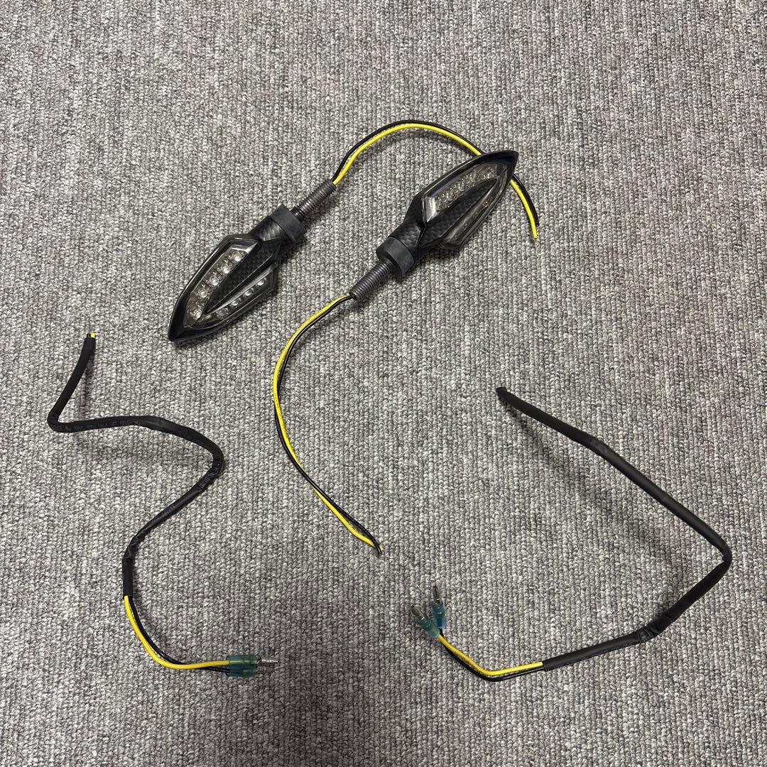 YAMAHA ヤマハ 純正 LEDウィンカー カーボンルック YME 2個セット