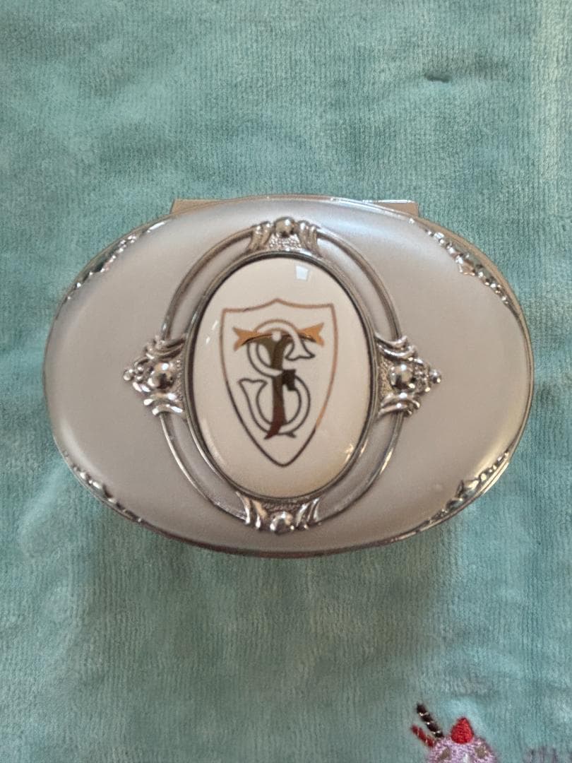 SILVER OHNO オーバル型オルゴール フェリス女学院大学卒業記念