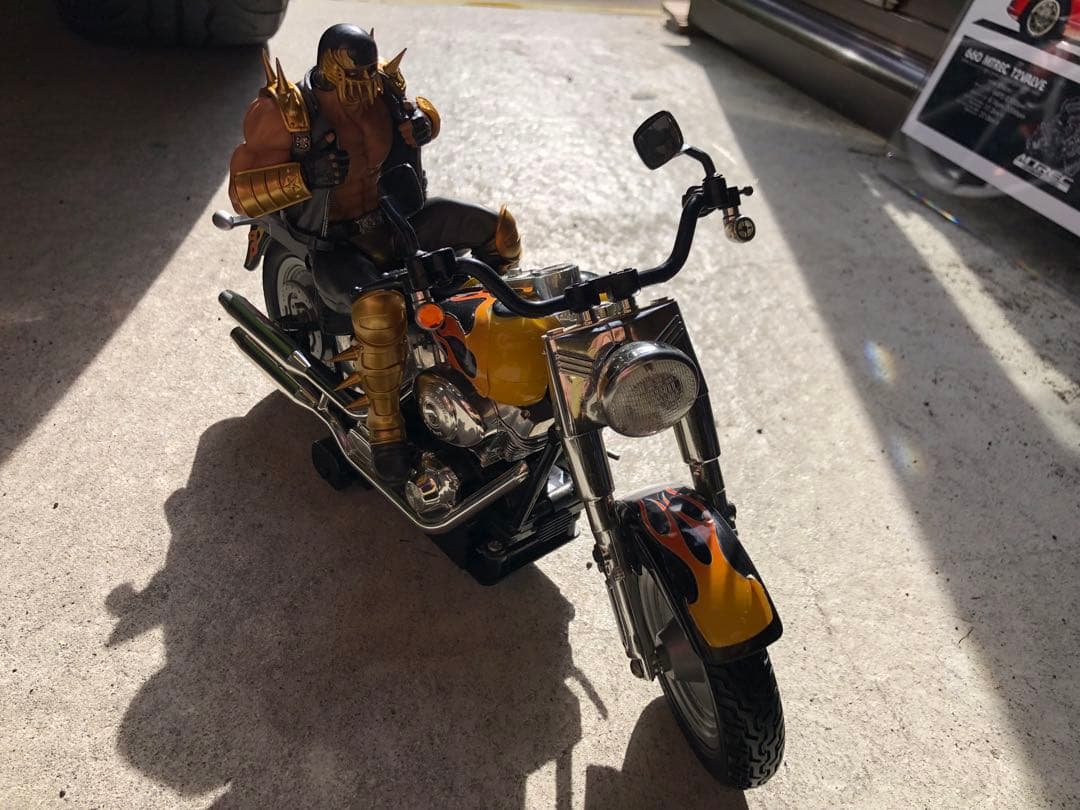【超希少品】ニューブライト製ハーレーダビットソン 北斗の拳　ジャキ
