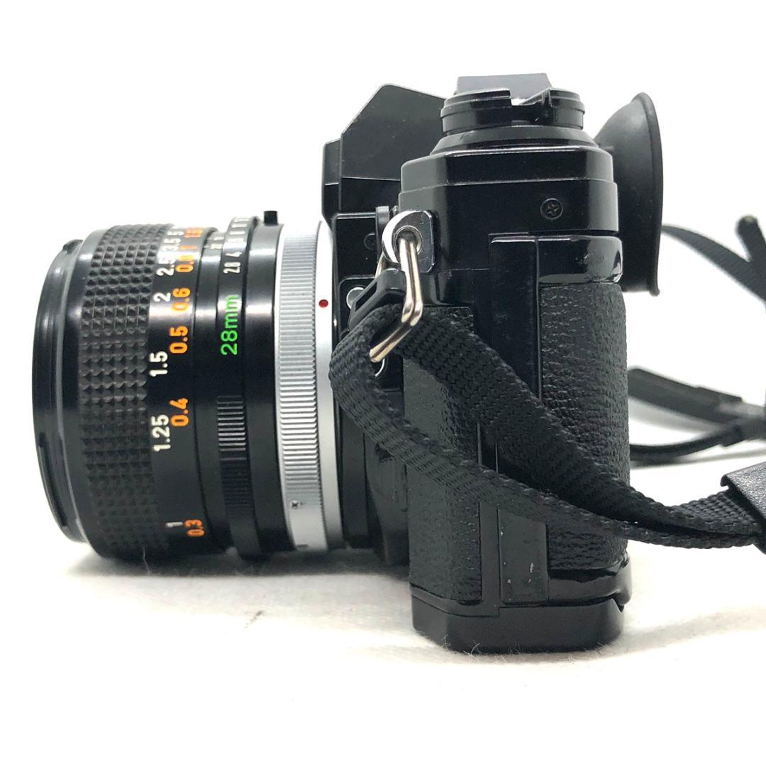 【C6507】Canon キヤノン AE-1+FD 28mm F2.8 S.C.