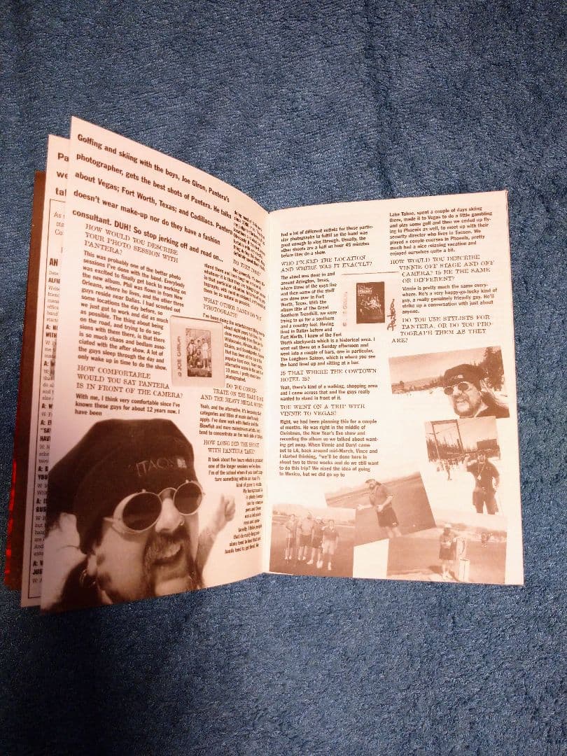 パンテラ PANTERA 直筆サイン 色紙 ポストカード ヴィンテージ