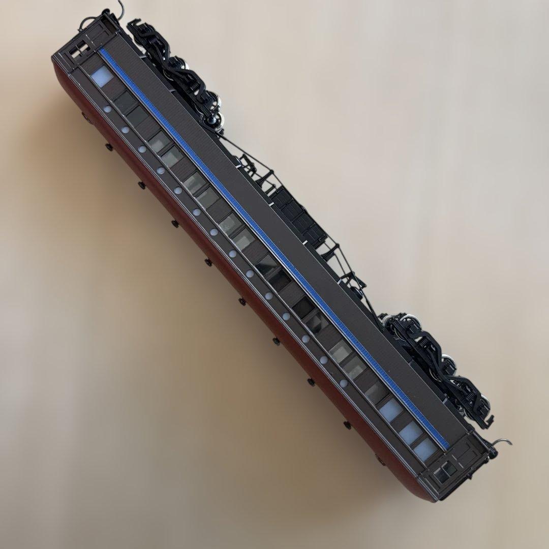 HO スロネ10067? 丸小窓　ブラウン客車モデル　客車ラスト出品