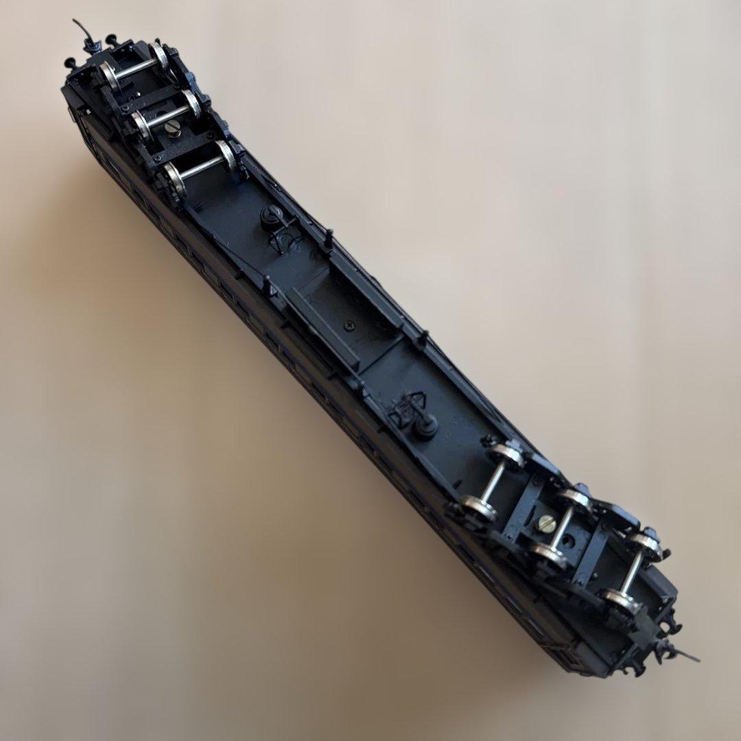 HO スロネ10067? 丸小窓　ブラウン客車モデル　客車ラスト出品