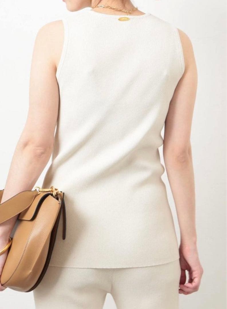 ドゥーズィエムクラス　Diner B RIB タンクトップ