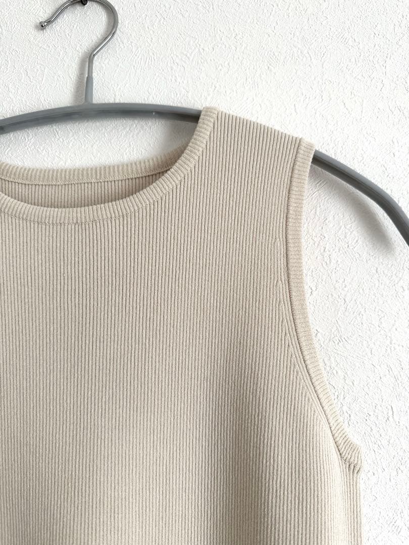 ドゥーズィエムクラス　Diner B RIB タンクトップ