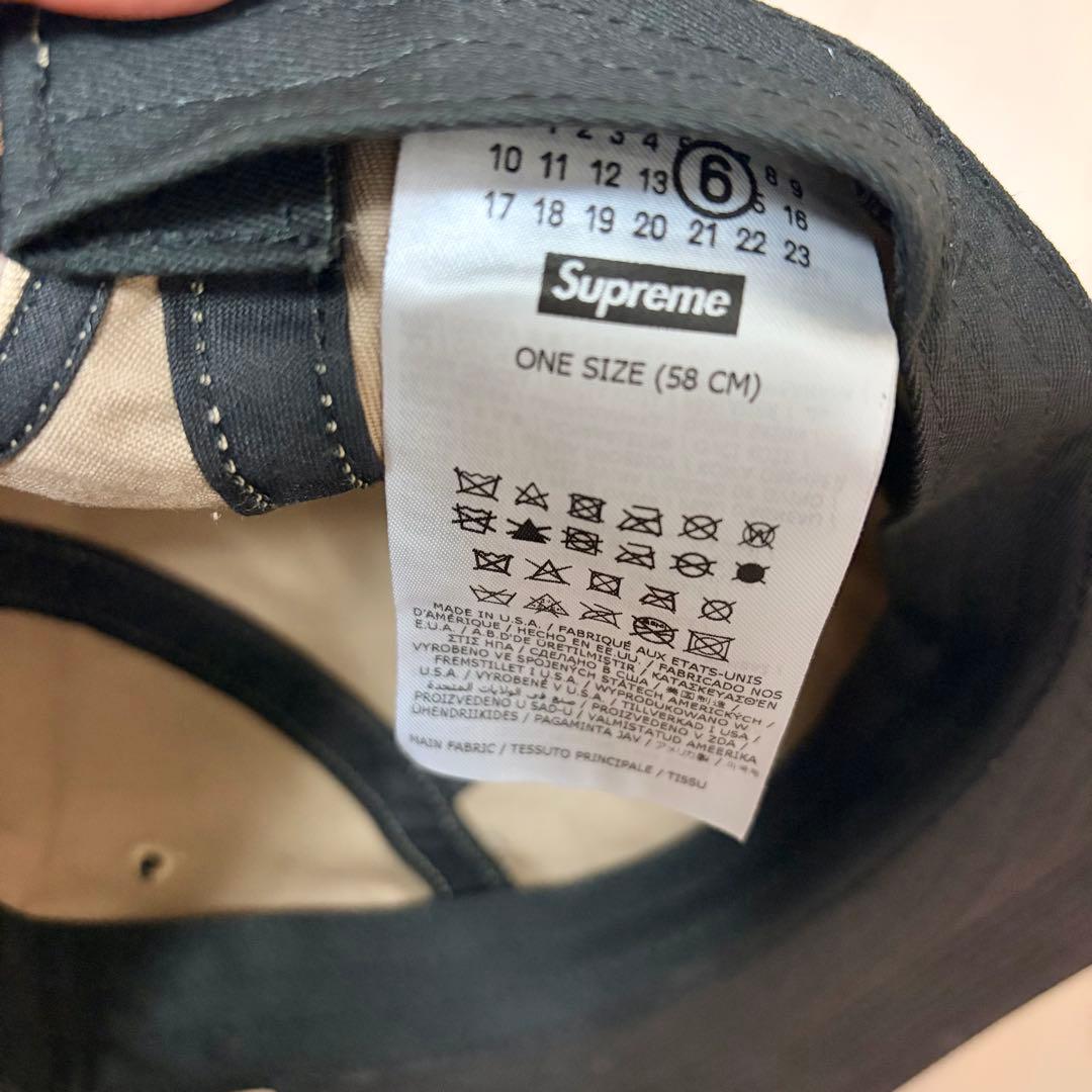 【新品未使用】Supreme × MM6 Maison Margiela Cap