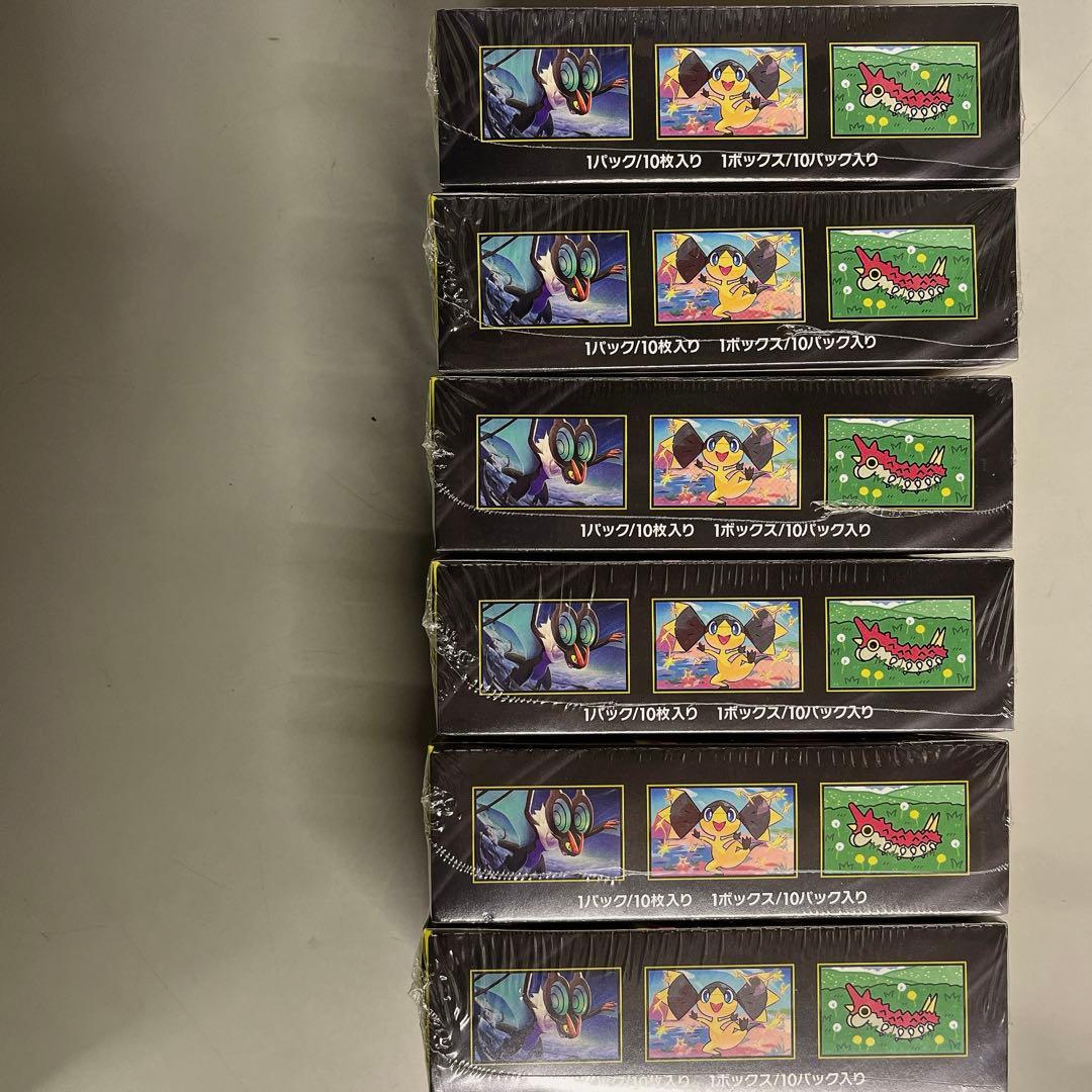 ポケモンカードMEGA ドリームex 6box シュリンク付き