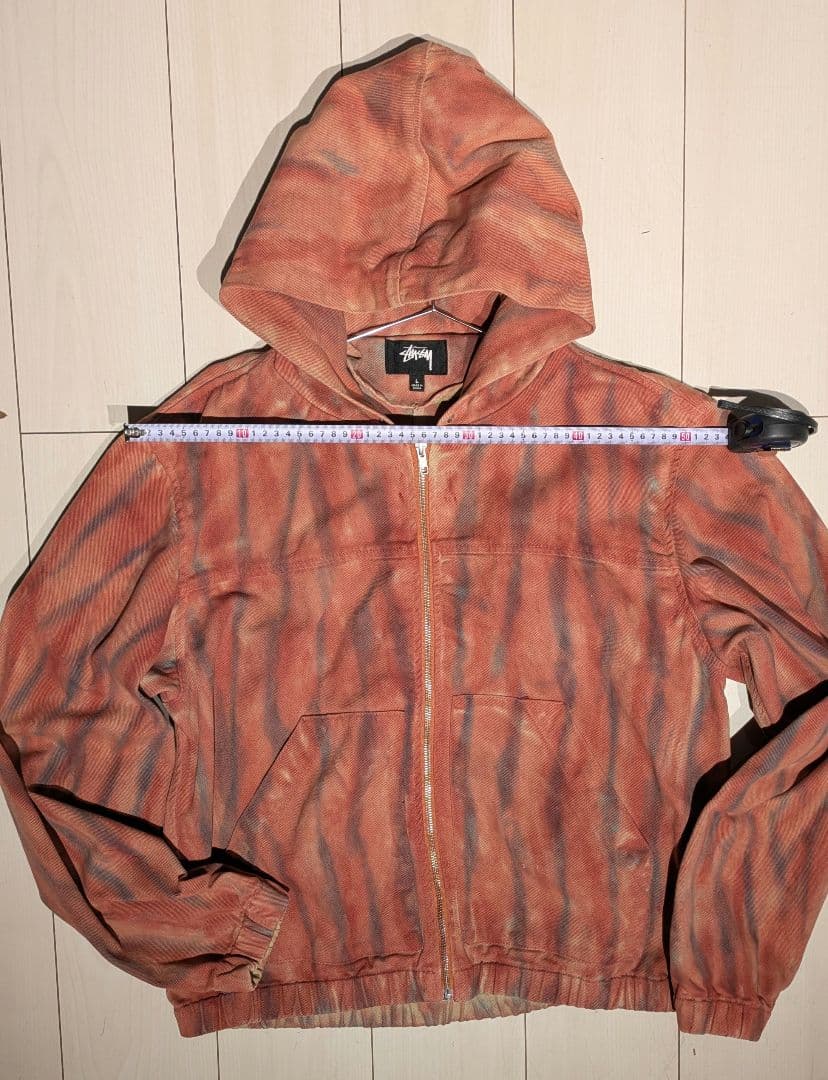 メンズ　長袖　ブルゾン　DYEDWORK JACKET By STUSSY