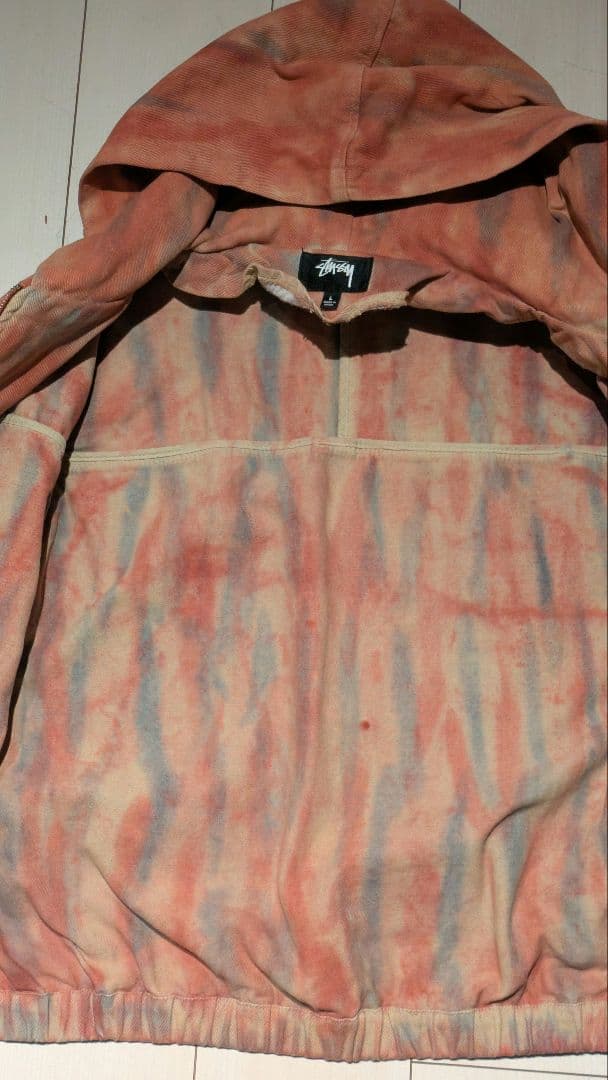 メンズ　長袖　ブルゾン　DYEDWORK JACKET By STUSSY