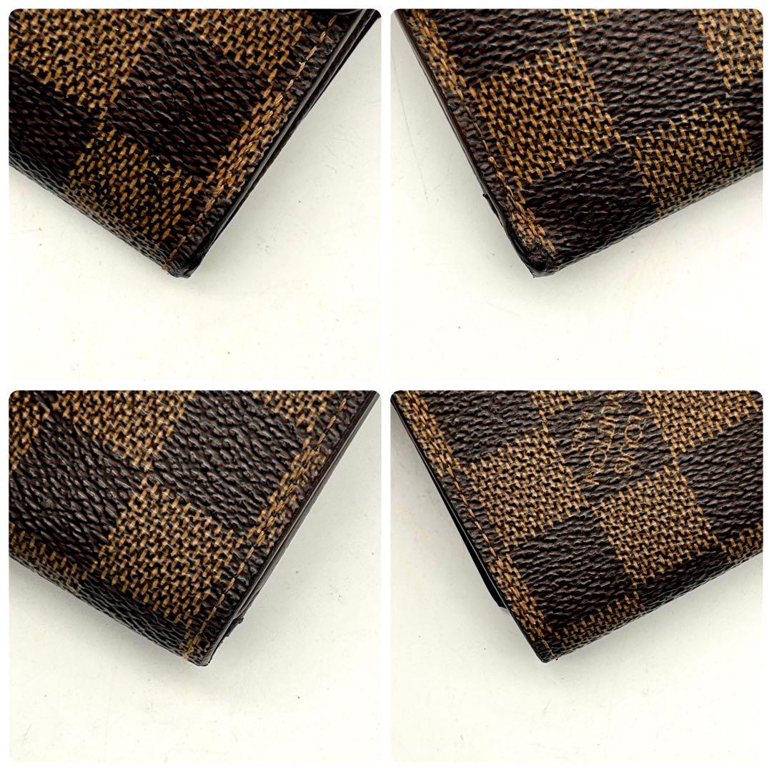 ❣️新型❣️ルイヴィトン ダミエ 3つ折り財布 ポルトフォイユエリーズ 正規品 本物