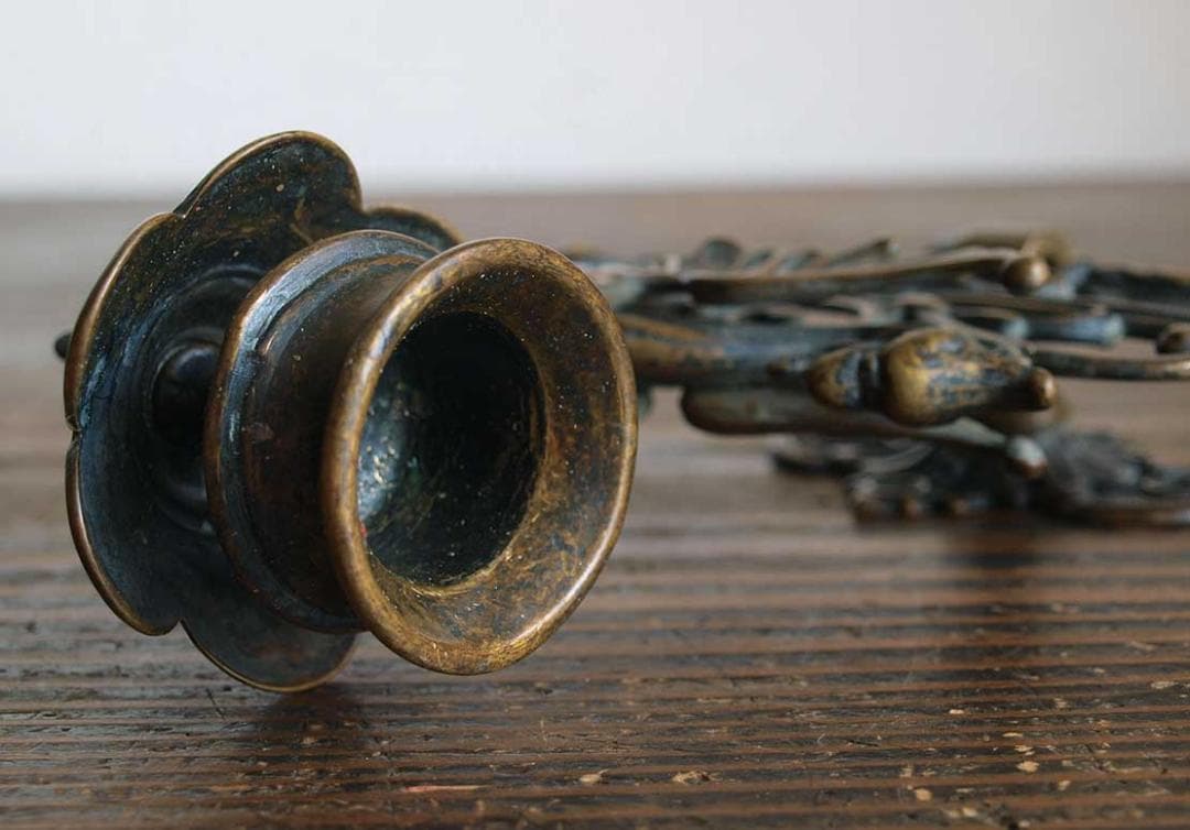 ピアノ用 キャンドルスタンド ピアノ燭台 金属 キャンドルホルダー /J931