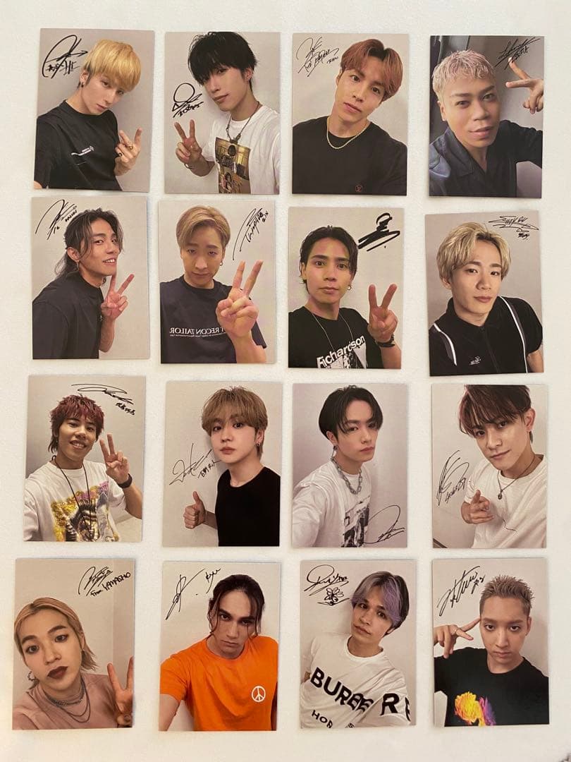 THE RAMPAGE 2023 タイ 日本博 トレカ コンプ