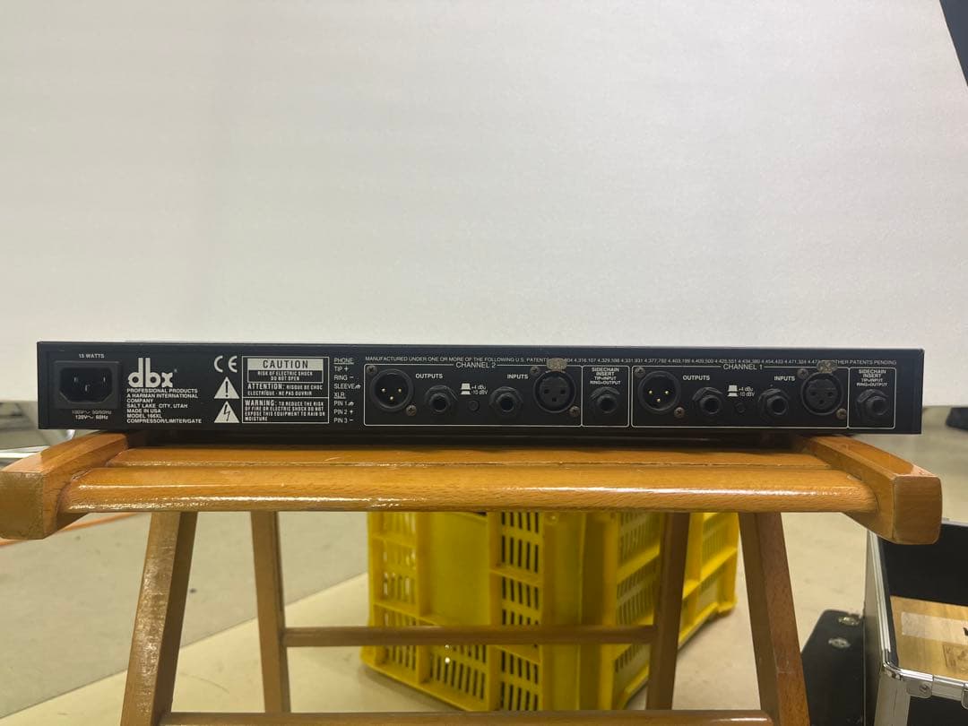 DTM・DAW dbx 166XL COMPRESSOR LIMITER / GATE