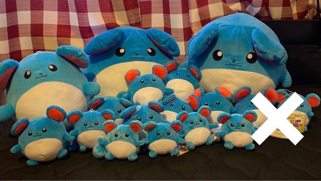 【値下げしました！】大量発生！マリル　ぬいぐるみ