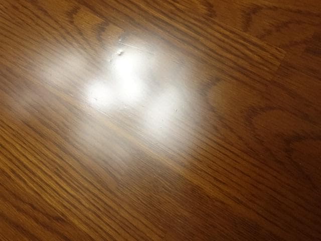 飛騨産業　ダイニングテーブル1500　アンティーク　天板のみ再塗装　USED